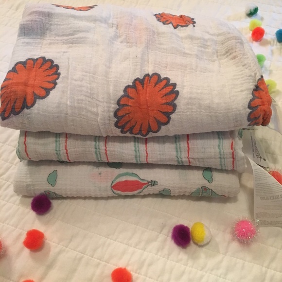 aden + anais Other - 3 a+a Swaddles.